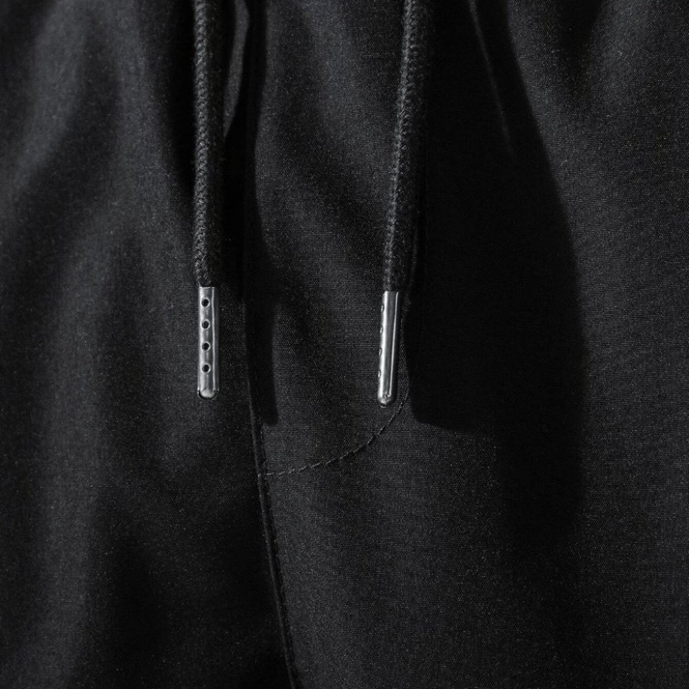 Black StreetStyle Men's Letter Graphic Pants - Picture 4 of 4